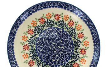 Blue Rose Polish Pottery | Classic